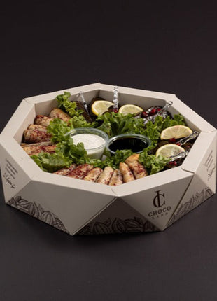 Assorted Musakhan Box with Grape Leaves