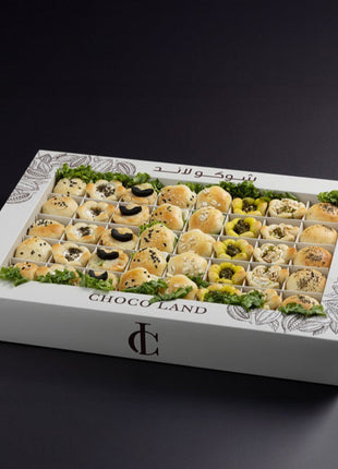 Mini Pastries and Mini Sandwiches