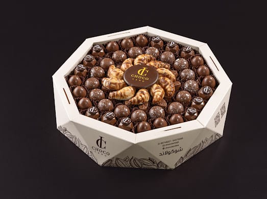 Hexagon Mixed Chocolate Box