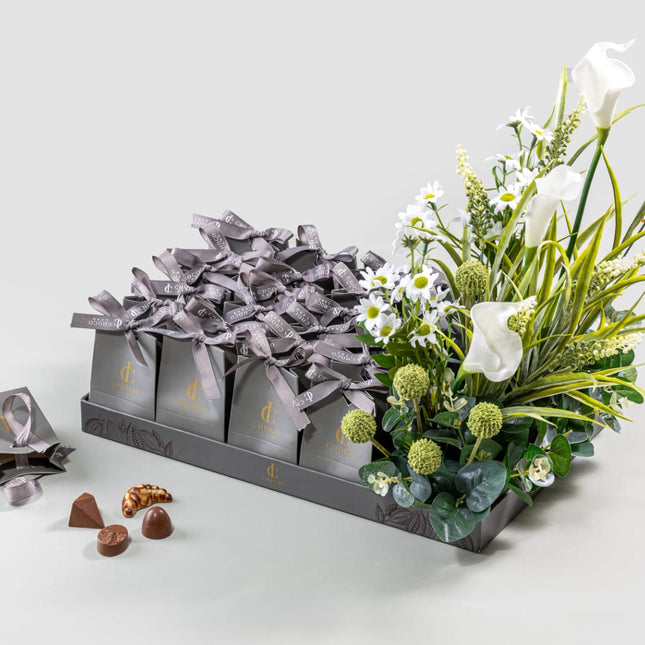 Favor Box Gray