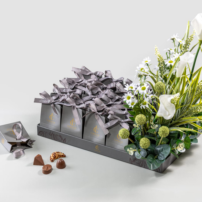 Favor Box Gray