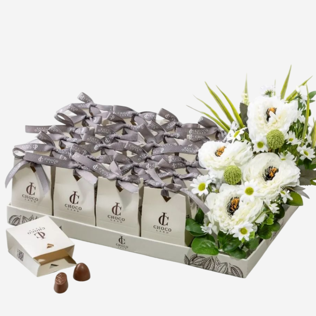 Gift box with roses