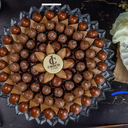 طبق كريستال مكس رقم 4 