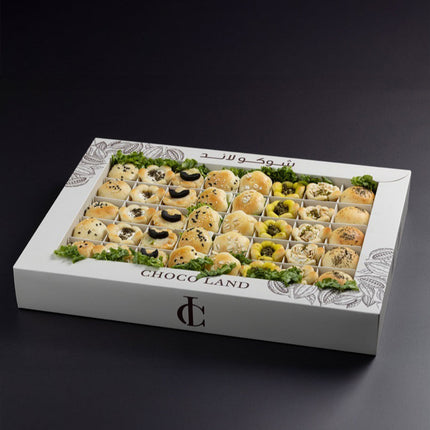 Mini Pastries and Mini Sandwiches