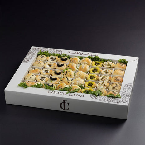 Mini Pastries and Mini Sandwiches